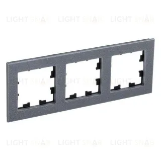 Рамка тройная Schneider Electric Atlasdesign Nature, айс грей мрамор ATN343203 ATN343203