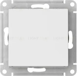 Выключатель одноклавишный проходной Schneider Atlasdesign 10А IP44, быстрозажим. клем., белый ATN440161S ATN440161S