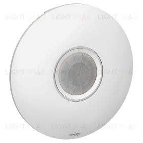 Датчик движения потолочный Schneider Electric Atlasdesign 2000 Вт, 360°, белый ATN000137 ATN000137