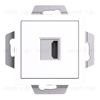 Розетка HDMI одинарная Schneider Electric Atlasdesign, белый ATN000180 ATN000180