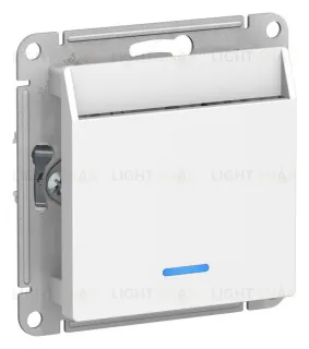 Карточный выключатель с задержкой времени 10А/250 В~ Schneider Electric Atlasdesign, белый ATN000167 ATN000167