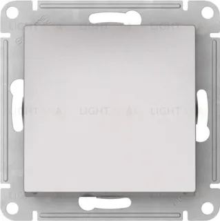 Выключатель одноклавишный Schneider Atlasdesign 10А, быстрозажим. клем., алюминий ATN000311S ATN000311S