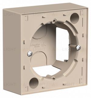 Коробка накладного монтажа Schneider Electric Atlasdesign, песочный ATN001200 ATN001200