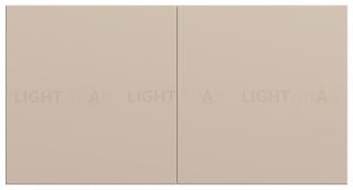 Розетка двойная с заземлением со шторками с развижной крышкой в сборе Schneider Atlasdesign, песочный ATN001228 ATN001228