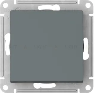 Выключатель одноклавишный кнопочный Schneider Electric Atlasdesign 10А, быстрозажим. клем., грифель ATN000715S ATN000715S