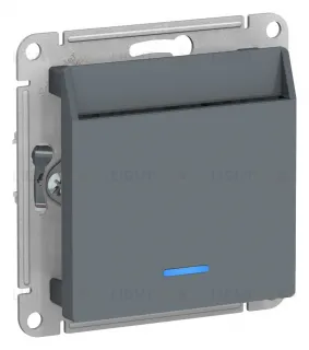 Карточный выключатель с задержкой времени 10А/250 В~ Schneider Electric Atlasdesign, грифель ATN000767 ATN000767