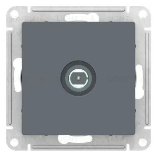 Розетка TV одиночная Schneider Electric Atlasdesign, грифель ATN000793 ATN000793