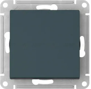 Выключатель одноклавишный Schneider Atlasdesign 10А, быстрозажим. клем., изумруд ATN000811S ATN000811S