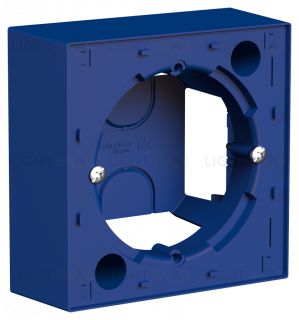 Коробка накладного монтажа Schneider Electric Atlasdesign, аквамарин ATN001100 ATN001100