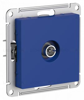 Розетка TV одиночная Schneider Electric Atlasdesign, аквамарин ATN001193 ATN001193