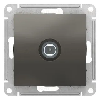Розетка TV одиночная Schneider Electric Atlasdesign, сталь ATN000993 ATN000993