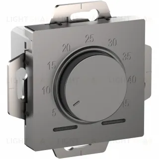 Регулятор теплого пола с датчиком пола Schneider Electric Atlasdesign 10А, сталь ATN000935 ATN000935