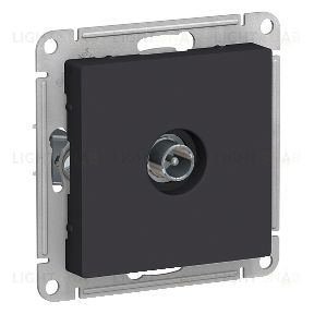 Розетка TV оконечная Schneider Electric Atlasdesign 1DB, карбон ATN001091 ATN001091