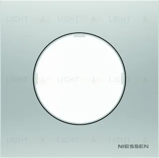 Рамка одинарная ABB Skymoon, нержавеющая сталь 2CLA867100A4001 2CLA867100A4001