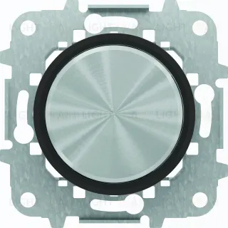 Заглушка с суппортом ABB Skymoon, черное стекло 2CLA860000A1501 2CLA860000A1501