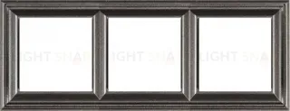 Рамка тройная Jung Eco Profi Deco, антрацит EPD483AN EPD483AN