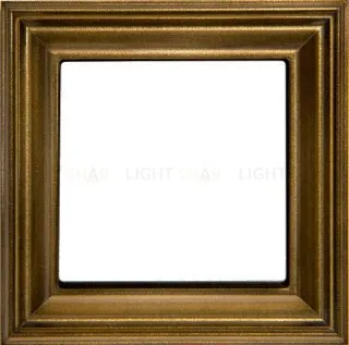 Рамка одинарная Jung Eco Profi Deco, античная латунь EPD481AT EPD481AT