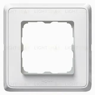 Рамка одинарная Legrand Cariva белый 773660 773660