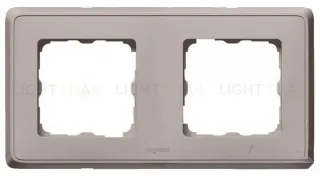 Рамка двойная Legrand Cariva песок 773682 773682