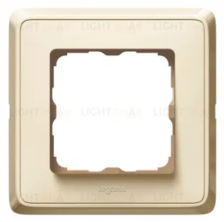 Рамка одинарная Legrand Cariva слоновая кость 773760 773760