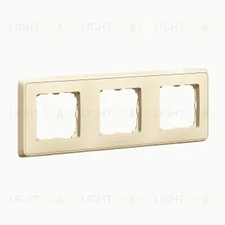 Рамка тройная Legrand Cariva слоновая кость 773753 773753