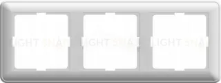 Рамка тройная Schneider Electric W59 белый KD-3-18 KD-3-18