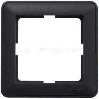 Рамка одинарная Schneider Electric W59 черный бархат KD-1-68 KD-1-68
