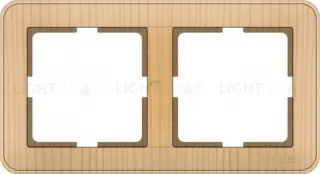 Рамка двойная Schneider Electric W59 сосна KD-2-78 KD-2-78