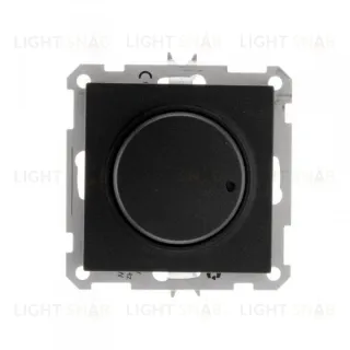 Светорегулятор поворотный Schneider Electric W59 300 Вт, 230 В для галог. ламп и накаливан., черный бархат SR-5S0-6-86 SR-5S0-6-86