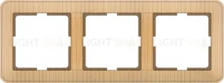 Рамка тройная Schneider Electric W59 сосна KD-3-78 KD-3-78