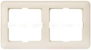 Рамка двойная Schneider Electric W59 слоновая кость KD-2-28 KD-2-28