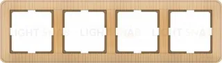Рамка четверная Schneider Electric W59 сосна KD-4-78 KD-4-78