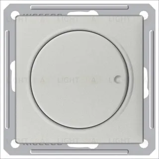 Светорегулятор поворотно-нажимной Schneider Electric W59 600 Вт, 230 В для галог. ламп и накаливан., матовый хром SR-5S2-5-86 SR-5S2-5-86