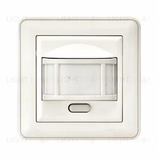 Датчик движения Schneider Electric W59 2300 Вт 3-х проводное подключение, в сборе с рамкой, слоновая кость DDS-251-28 DDS-251-28