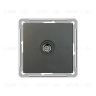 Розетка TV оконечная Schneider Electric W59 черный бархат RTS-151-6-86 RTS-151-6-86