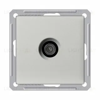 Розетка TV оконечная Schneider Electric W59 матовый хром RTS-151-5-86 RTS-151-5-86