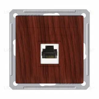 Розетка телефонная одинарная Schneider Electric W59 RJ11 мореный дуб RSI-152T-9-86 RSI-152T-9-86
