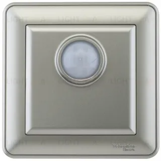 Датчик движения Schneider Electric W59 40-350 Вт без нейтрального проводника в сборе с рамкой, шампань DDS-152-48 DDS-152-48