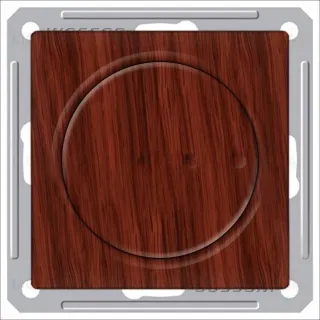 Светорегулятор поворотно-нажимной Schneider Electric W59 600 Вт, 230 В для галог. ламп и накаливан., мореный дуб SR-5S2-9-86 SR-5S2-9-86