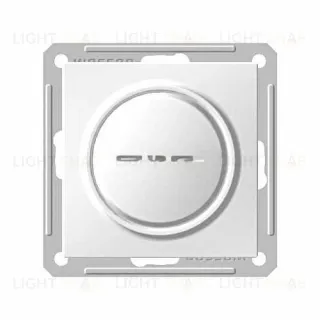 Светорегулятор поворотный Schneider Electric W59 300 Вт, 230 В для галог. ламп и накаливан., белый SR-5S0-1-86 SR-5S0-1-86