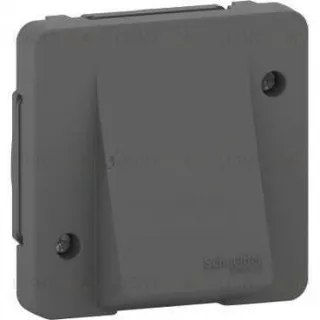 Вывод кабеля Schneider Mureva Styl для одного кабеля 3 x 2,5 мм2, IP55, антрацит MUR37931 MUR37931