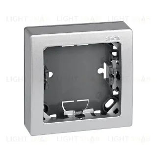 Рамка одинарная Simon 73 Loft, алюминий 73610-63 73610-63