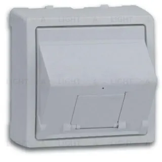 Розетка интернет одинарная Simon 73 Loft RJ45 5 кат., алюминий 75540-39+73085-63 75540-39 + 73085-63