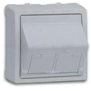 Розетка интернет двойная Simon 73 Loft RJ45 5 кат., алюминий 75001-39+75001-39+75540-39+75540-39+73086-63 75001-39 + 75540-39 + 73086-63