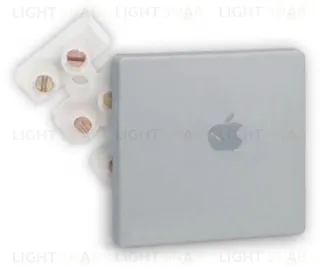 Кабельный вывод с клеммами Simon 73 Loft алюминий 73805-63 73805-63