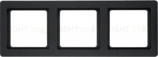 Рамка тройная Berker Q.1 антрацит с эффектом бархата 10136086 10136086