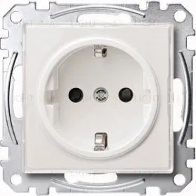 Розетка с заземлением Merten 16А/250В MTN2300-3500 MTN2300-3500