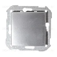 Одноклавишный перекрестный выключатель ( с 3-х мест) Simon 82 (алюминий) 75251-39+82010-33 75251-39 + 82010-33