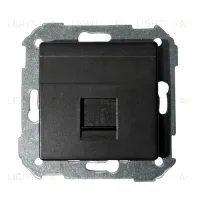 Розетка компьютерная Simon 82 RJ45 (графит) 75540-39+82005-38 75540-39 + 82005-38