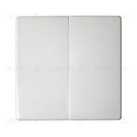 Двухклавишный проходной выключатель Simon 82 (белый) 75397-39+82026-30 75397-39 + 82026-30